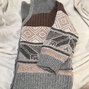 Old Navy 3/4 sleeve fair isle sweater, XXL
